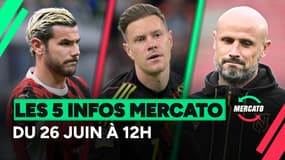 Hernandez, Ter Stegen, Pallois… les 5 infos mercato du 26 juin 2025 (à la mi-journée)