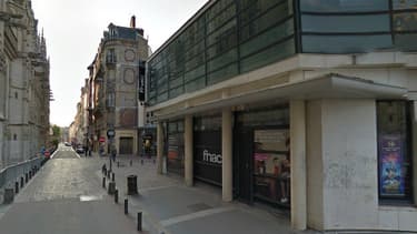 La Fnac de Rouen, rue Saint Lô.