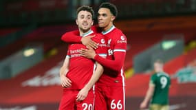 Trent Alexander-Arnold, désormais joueur du Real Madrid, a été profondément affecté par la disparition de son ami Diogo Jota, décédé dans un accident de voiture le jeudi 3 juillet 2025. (Image d’archive)