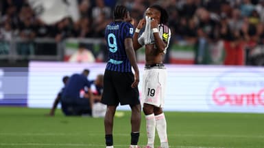 Marcus et Khephren Thuram lors de Juventus-Inter, le 13 septembre 2025 en Serie A