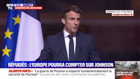 La Grande-Bretagne accueillera des réfugiés ukrainiens, Emmanuel Macron salue un "début de pragmatisme"