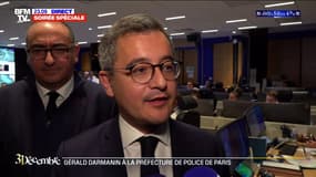 Saint-Sylvestre: "Très peu d'incidents" pour le moment, "69 interpellations", affirme Gérald Darmanin