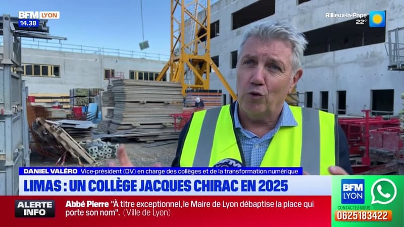 Limas: le collège Jacques Chirac ouvrira à la rentrée 2025 (1/1)