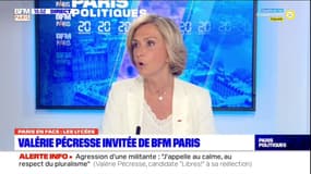 Sécurité: Valérie Pécresse demande au gouvernement de voter "une interdiction de paraître sur les réseaux de transports en commun" pour les multi-récidivistes 