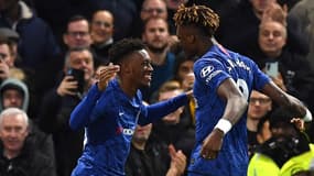 Callum Hudson-Odoi et Tammy Abraham.