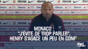 Monaco : "J'évite de trop parler", Henry s'agace un peu en conf'