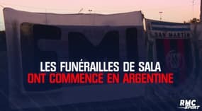 Les funérailles d'Emiliano Sala ont commencé 