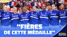 JO 2024 / Hand (F) : "Fières de cette médaille", les Bleues savourent l'argent