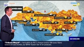 Météo Var: du soleil avant l'arrivée de nuages sur l'ouest du Var ce samedi