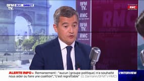 Gérald Darmanin estime que La France Insoumise et le Rassemblement national sont "des ennemis", les LR et les socialistes "des adversaires"