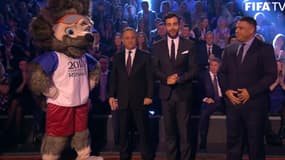 Le loup Zabivaka est la mascotte de la Coupe du monde 2018