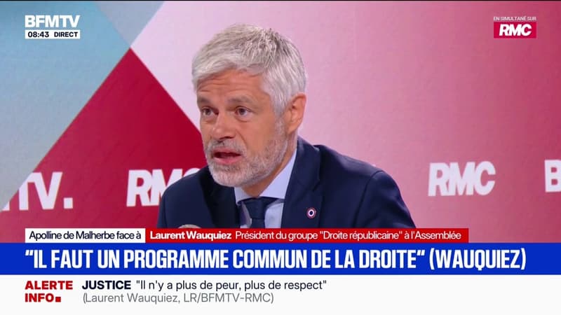 Présidentielle 2027: Laurent Wauquiez plaide pour "une primaire" de la droite à l'automne
