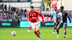 Pierre Lees-Melou lors de Brest-Le Havre (2-0, L1), le 6 octobre 2024