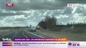 Manif anti-A69: un important dispositif de sécurité renforcé