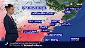 Météo Côte d’Azur: une journée pluvieuse et nuageuse mais un mercure élevé, 32°C à Menton