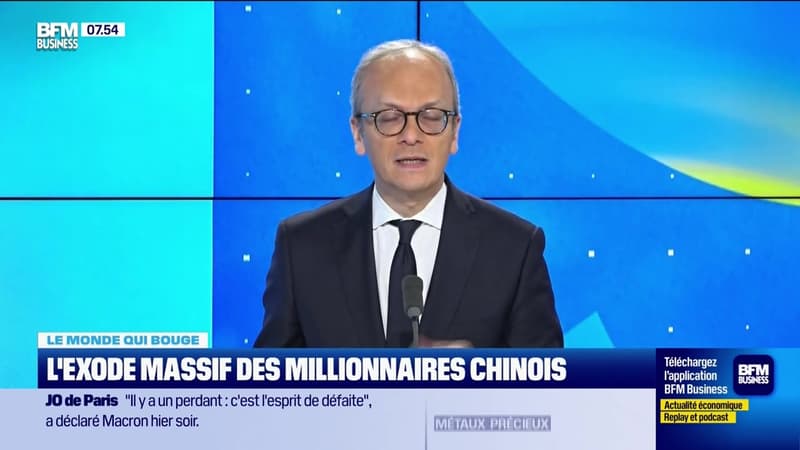 Benaouda Abdeddaïm : L'exode massif des millionnaires chinois - 12/08