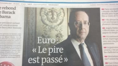 Les propos de François Hollande sur la sortie imminente de crise en zone euro n'ont pas convaincu le milieu des affaires