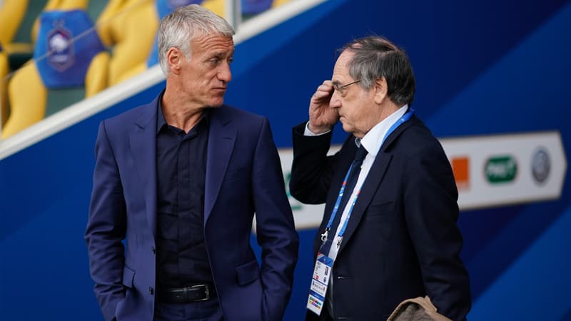 Equipe de France: la "blague" de Le Graët à Deschamps sur le nombre de milieux défensifs