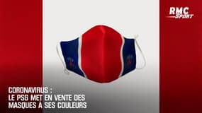 Coronavirus : Le PSG met en vente des masques à ses couleurs