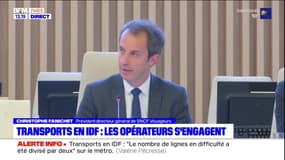 Transports franciliens: la SNCF reconnaît des difficultés "sur certaines lignes"