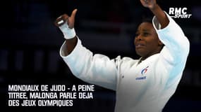 Mondiaux de judo - A peine titrée, Malonga parle déjà des Jeux Olympiques