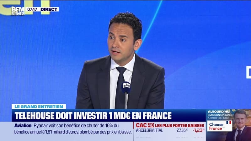 Le Grand entretien : Telehouse s'était engagé lors de Choose France - 19/05