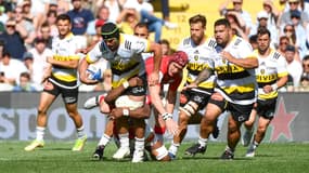 Gregory Alldritt face au Racing en demi-finale de Coupe d'Europe.