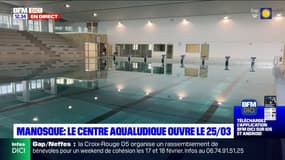 Manosque: visite du centre aqualudique, qui ouvrira ses portes en mars prochain