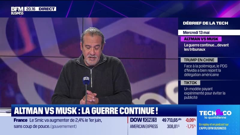Le Débrief de la tech - Mercredi 13 mai