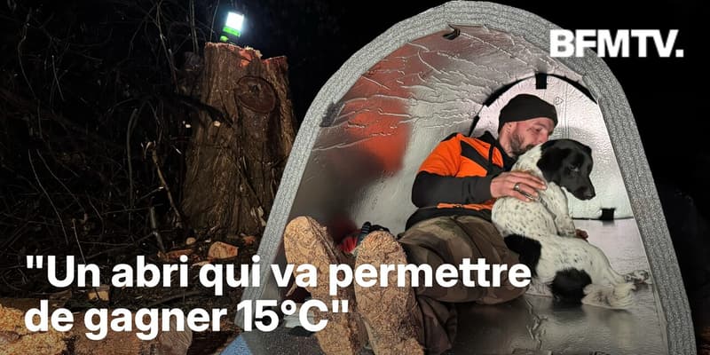  ROBIN DE BFM - À Colmar, des abris thermiques distribués aux sans-abri 