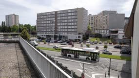 Vue d'une rue de Vandœuvre-lès-Nancy, près de Nancy, Meurthe-et-Moselle. (photo d'illustration)