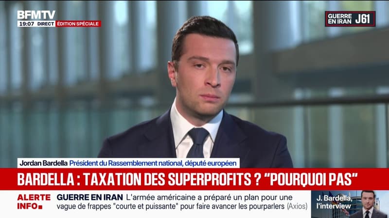"Tous les pays européens ont décidé de baisser les taxes": Jordan Bardella déplore que la France soit "toujours au dernier rang"