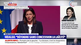 Anne Hidalgo: "La laïcité, c'est la base de la concorde nationale"