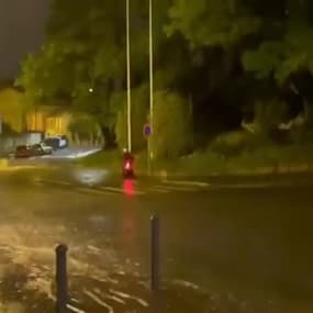 Orage à Châtillon, les rues sous l'eau - Témoins BFMTV