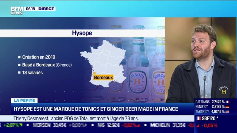 La pépite : Hysope est une marque de tonics et ginger beer made in France, par Annalisa Cappellini - 11/01