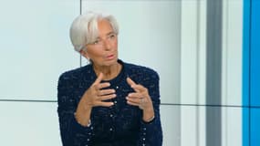 Christine Lagarde répond aux questions d'Apolline de Malherbe. 