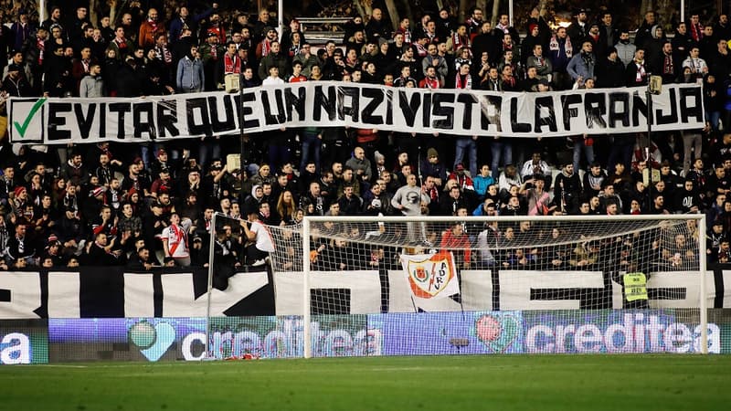 Footballeur traité de "nazi" en Espagne: huis clos et amende pour le Rayo Vallecano