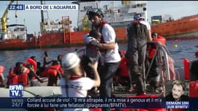 À bord de l'Aquarius