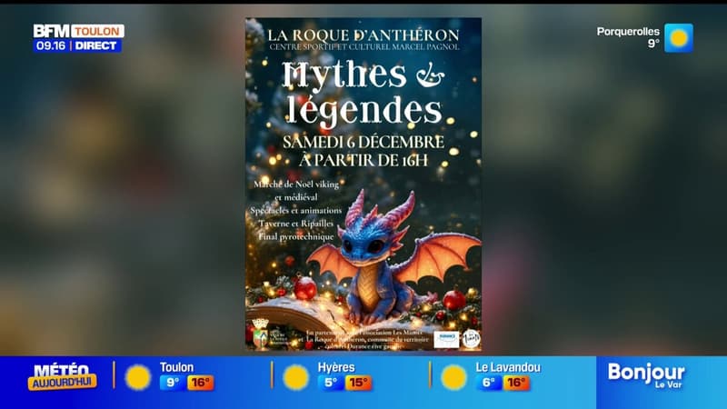 Noël mythes et légendes à La Roque d’Anthéron - La météo de Colas du vendredi 5 décembre 2025