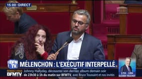 "Nous ne réclamons aucune faveur, nous réclamons la justice", Alexis Corbière (LFI) interpelle le premier ministre à l'Assemblée