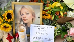 Des bougies, des fleurs et des peluches déposées en hommage à Iryna Zarutska à Charlotte, en Caroline du Nord, le 11 septembre 2025. (Photo d'archive)