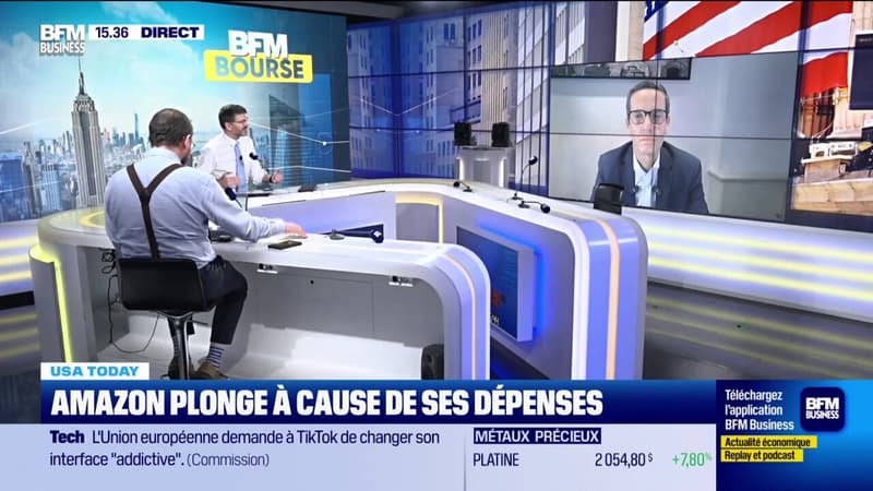 Amazon plonge à cause de ses dépenses