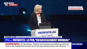 Marine Le Pen: "Nous sommes en face d'un véritable basculement mondial"