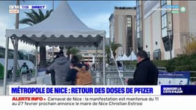 Métropole de Nice: retour des doses de Pfizer