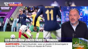 Stéphane Guy: "Les Bleus montrent au monde du foot leur capacité à marquer des buts"