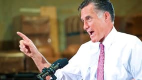 Mitt Romney a décroché sans surprise mardi l'investiture du Parti républicain à l'élection présidentielle américaine du 6 novembre, grâce à une éclatante victoire dans la primaire du Texas. /Photo prise le 29 mai 2012/REUTERS/Christopher DeVargas/Las Vega