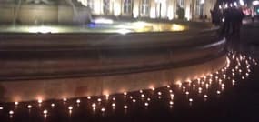 Hommage à Bordeaux aux victimes des attentats de Paris - Témoins BFMTV
