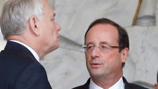 Jean-Marc Ayrault et François Hollande