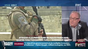 Attaque au couteau à préfecture de police: "Gardons la tête froide par rapport à cette enquête"