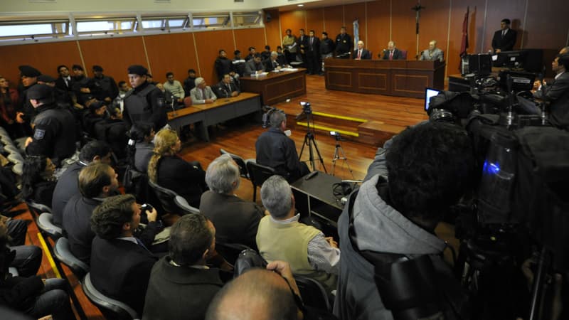 Le procès de Gustavo Lasi et deux co-accusés à Salta, le 2 juin 2014.